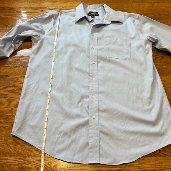 Joseph and Fiess Blue Buttondown Dress Shirt - Picture 12 of 12